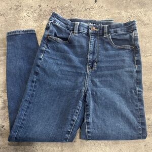 American Eagle Outfitters Dark Blue Skinny Jeans